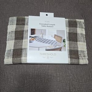 Threshold Table Runner Extended Length Runner extra long 14" x 108"  NEW